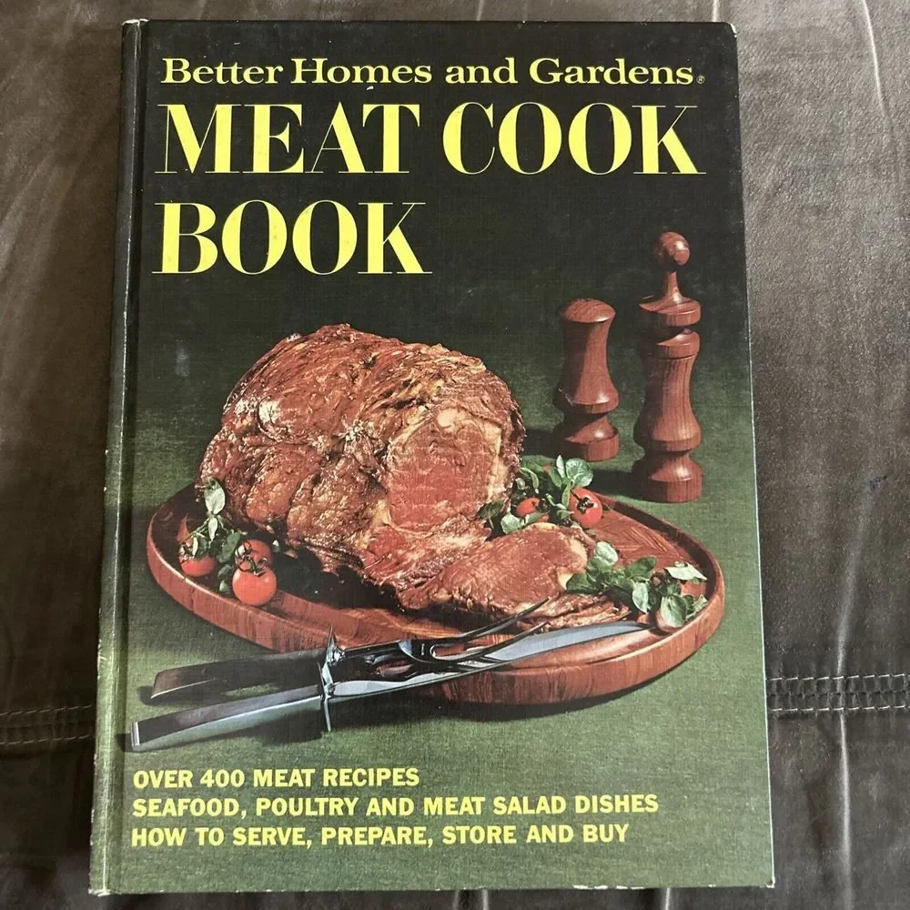 Meat Cook‎ Book (Better Homes and Gardens 1970 Hardcover)